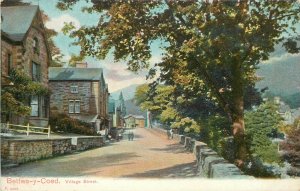 c1910 Vintage Postcard; Bettws-Y-Coed, Village Street, Wales UK unposted