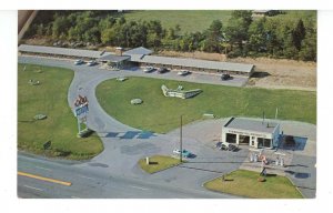 OH - North Jackson. May Motel & Standard Oil  Gas Station  ca 1950's