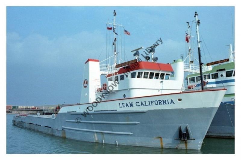 ap0916 - American Oil Rig Supply - Leam California , built 1982 - photograph 6x4 