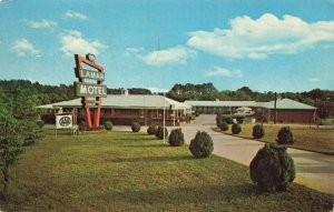 MARIETTA GEORGIA LAMAR MOTEL~1968 POSTCARD