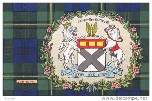 Tarton & Clan Coat of Arms , SCOTLAND , 00-10s ; Clan Johnson