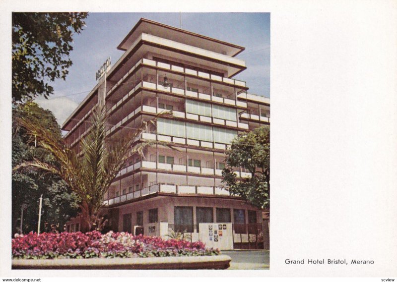 MERANO, Trentino-Alto Adige, Italy, 1930-1940s; Grand Hotel Bristol