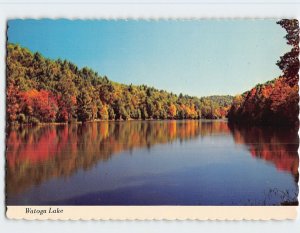 Postcard Watoga Lake, Watoga Lake State Park, West Virginia