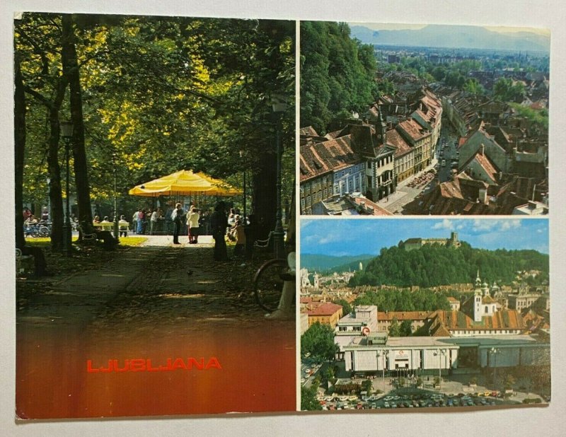 POSTED 1987 POSTCARD - LJUBLJANA SLOVENIA (KK3031) 