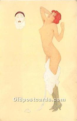 La Paresse # 7 Marque L-E Artist Raphael Kirchner Unused 