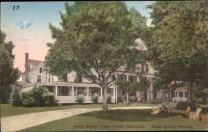 Basin Harbor Vermont Lodge on Lake Champlain c1930-50s Vintage Postcard