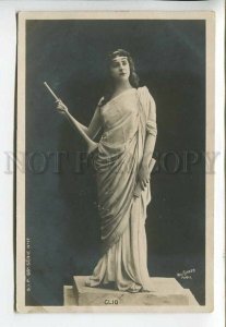 443683 CLIO muse of history DANCER ACTRESS Vaudeville REUTLINGER PHOTO postcard