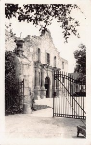 SAN ANTONIO TEXAS~THE ALAMO~1930s REAL PHOTO POSTCARD