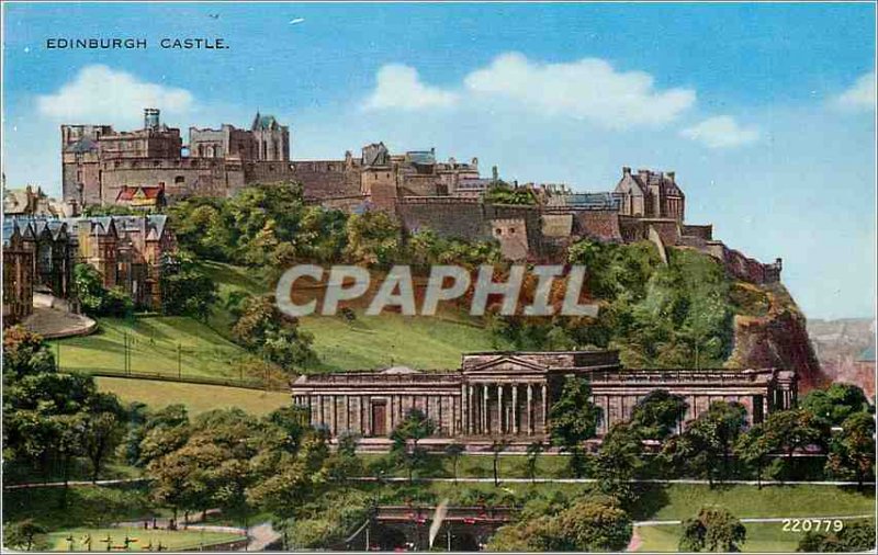 Modern Postcard Edinburgh Castle