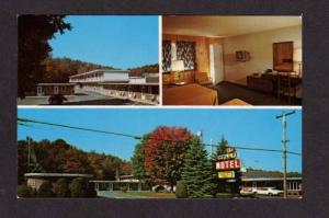 VT Holly Motel BRATTLEBORO VERMONT POSTCARD POST CARD