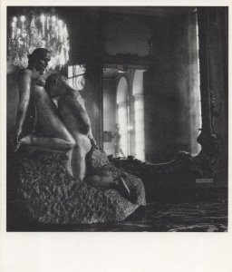 Daniel Anizon The Eternal Idol Risque French Statue Postcard