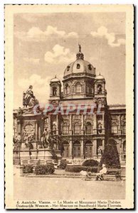 Old Postcard Austria comes the museum and monuments marie therese costenrijk ...