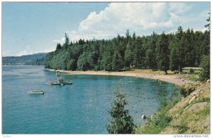 WILLINGDON BEACH , Powell River , B.C. , Canada , 50-60s