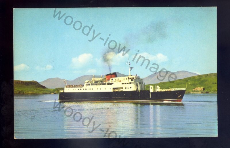f2250 - Scottishg Car Ferry - Columbia (Oban/Isle of Mull/Lochaline) - postcard