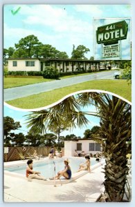 Motel Fort Lauderdale FL P Florida Postcard