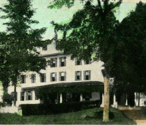 Moulton House Centre Harbor New Hampshire NH 1910s DB Postcard UNP