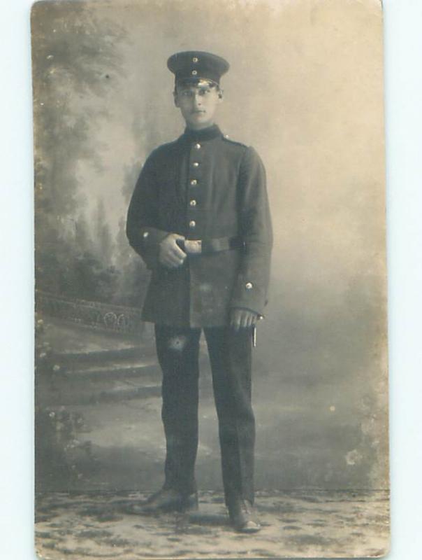 rppc Circa 1915 Military ARMY SOLDIER AC8664