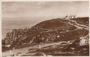 LANDS END, FIRST AND LAST HOUSE, Cornwall - Vintage POSTCARD