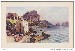 CAPRI , Italy , 10-30s ; Marina piccola e i Faraglioni