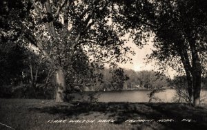 RPPC  Fremont  Nebraska  Isaac Walton Park   Real Photo  Postcard  1949