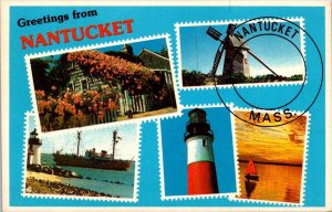 Massachusetts Greetings From Natucket