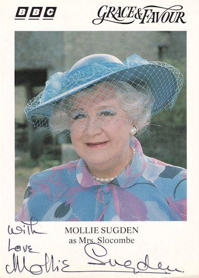 Mollie Sugden Grace & Favour Are You Being Served Hand Signed Photo