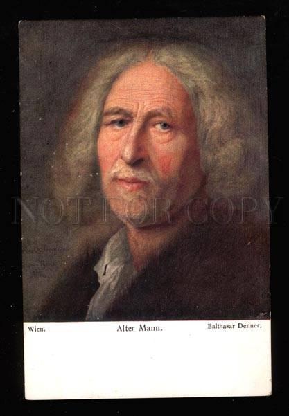 022699 ALTER MANN Old Man by Baltasar DENNER vintage Color PC