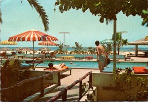 Aruba Manchero Beach Hotel Swimming Pool 1971