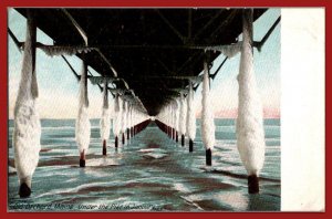 Maine, Old Orchard - Under The Pier In January - [ME-280]