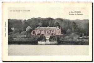 Lanniron Old Postcard River Quimper