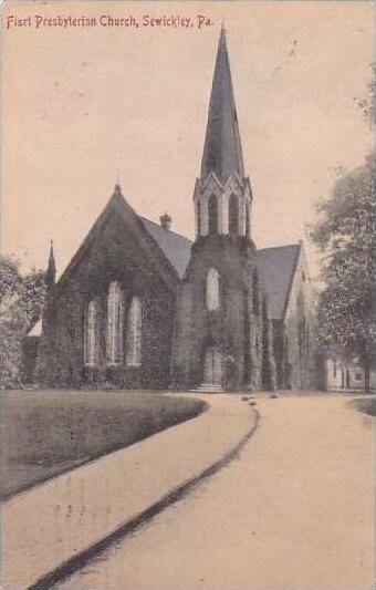 Pennsylvania Sewickley First Presbyterian Church 1909