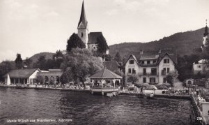 Maria Worth Am Worther See Karnten Austria Real Photo Postcard