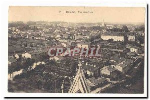 Bourg Old Postcard General view