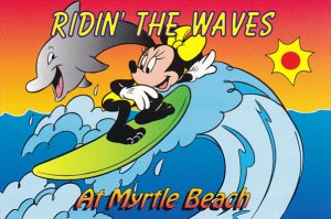 Disney Company Surfing Riding The Waves At Myrtle Beach