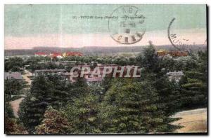 Postcard Old Bitch Camp (Moselle) Army General view