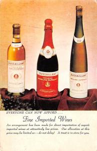 Imported Wines, Dussaillant Advertising Unused 