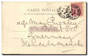 Old Postcard Le Havre Vue Generale Taking the Heve