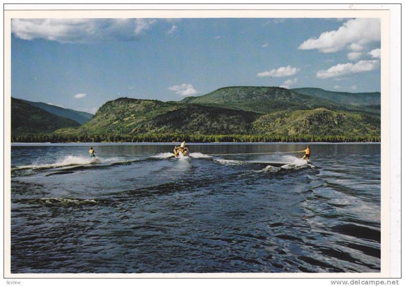 Water Skiing On Shuswap Lake, British Columbia, Canada, 1970-1980s