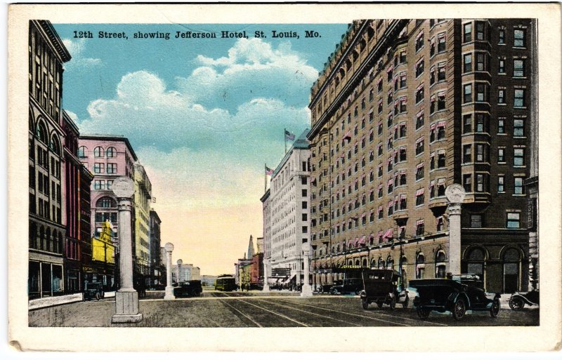 13938 12th Street, Showing Jefferson Hotel, St. Louis, Missouri