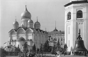 B95825 moscow kremlin russia real photo