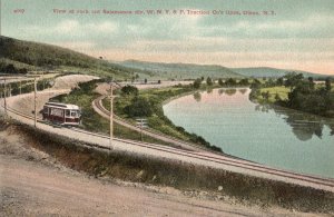 12566 Trolley Car, Western New York & Pennsylvania Traction, Olean, NY 1908