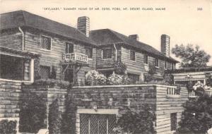 BR101225 skylands summer home of mr edsel ford desert island maine   usa