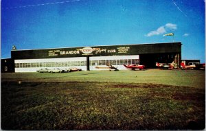 Brandon Flying Club Brandon Manitoba MB Esso Unused Vintage Postcard F82