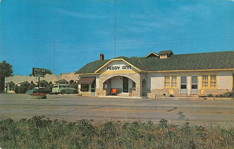 Burnside Kentucky Peggy Ann Motel Vintage Postcard AA39657