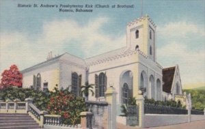 Church St Andrew's Presbyterian Church Church Of Scotland Nassau Bahamas...