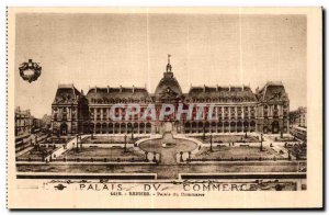 Old Postcard Rennes Palais du Commerce