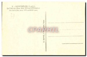 Postcard Old Montresor Le Chateau