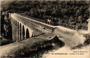 CPA MONTREUILLON - Le Pont et la Rigole (518501)