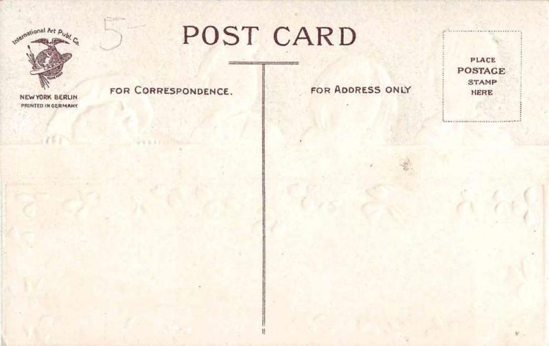 Clapsaddle Irish Children St. Patricks L5070 antique postcard