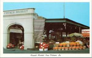 Postcard New Orleans The French Market